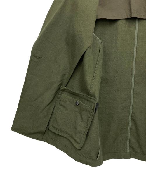 BEAMS PLUS（ビームスプラス）BEAMS PLUS (ビームスプラス) ブルーフェイスレスター4ボタンダブルブレステッドジャケット カーキ サイズ:Sの古着・服飾アイテム