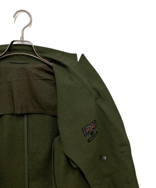 BEAMS PLUS（ビームスプラス）BEAMS PLUS (ビームスプラス) ブルーフェイスレスター4ボタンダブルブレステッドジャケット カーキ サイズ:Sの古着・服飾アイテム
