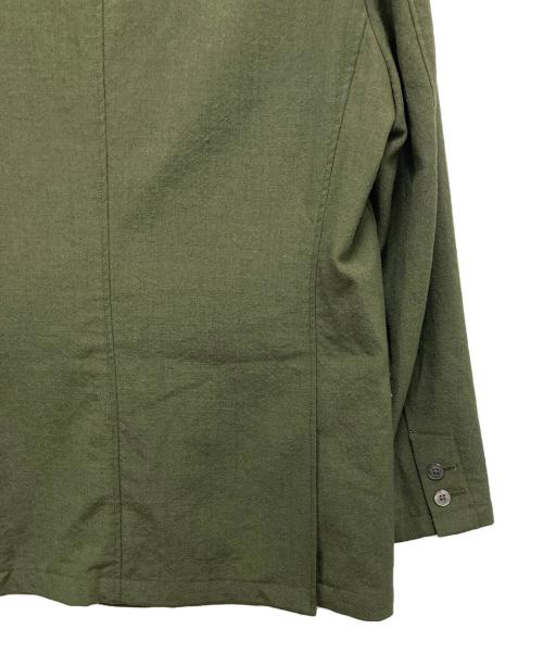 BEAMS PLUS（ビームスプラス）BEAMS PLUS (ビームスプラス) ブルーフェイスレスター4ボタンダブルブレステッドジャケット カーキ サイズ:Sの古着・服飾アイテム