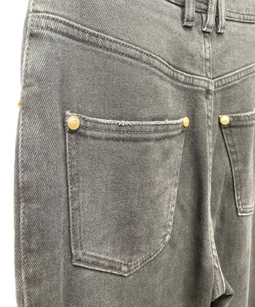 BALMAIN（バルマン）BALMAIN (バルマン) バイカーデニムパンツ ブラック サイズ:34の古着・服飾アイテム
