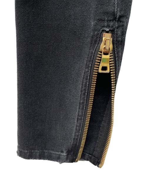BALMAIN（バルマン）BALMAIN (バルマン) バイカーデニムパンツ ブラック サイズ:34の古着・服飾アイテム