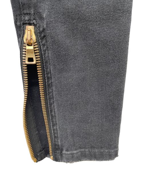 BALMAIN（バルマン）BALMAIN (バルマン) バイカーデニムパンツ ブラック サイズ:34の古着・服飾アイテム