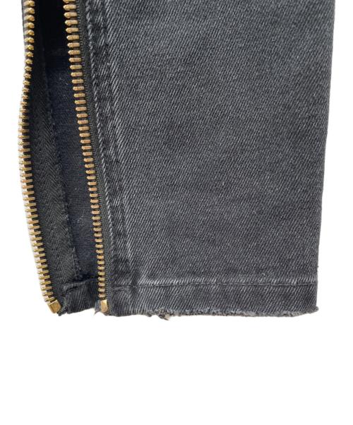 BALMAIN（バルマン）BALMAIN (バルマン) バイカーデニムパンツ ブラック サイズ:34の古着・服飾アイテム
