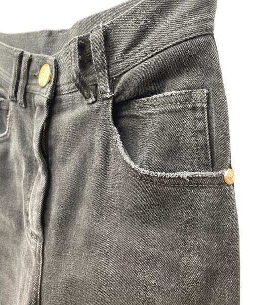 BALMAIN（バルマン）BALMAIN (バルマン) バイカーデニムパンツ ブラック サイズ:34の古着・服飾アイテム