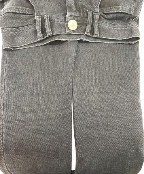 BALMAIN（バルマン）BALMAIN (バルマン) バイカーデニムパンツ ブラック サイズ:34の古着・服飾アイテム