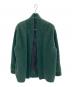 ATON（エイトン）の古着「モヘヤカーディガン」｜グリーン