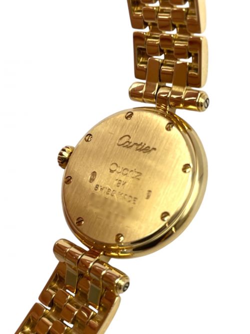 Cartier（カルティエ）Cartier (カルティエ) ヴァンドームSM ダイヤベゼル アイボリー文字盤の古着・服飾アイテム