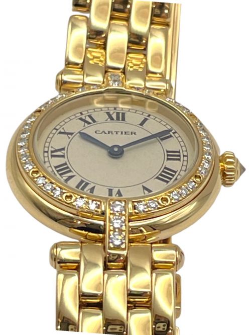 Cartier（カルティエ）Cartier (カルティエ) ヴァンドームSM ダイヤベゼル アイボリー文字盤の古着・服飾アイテム