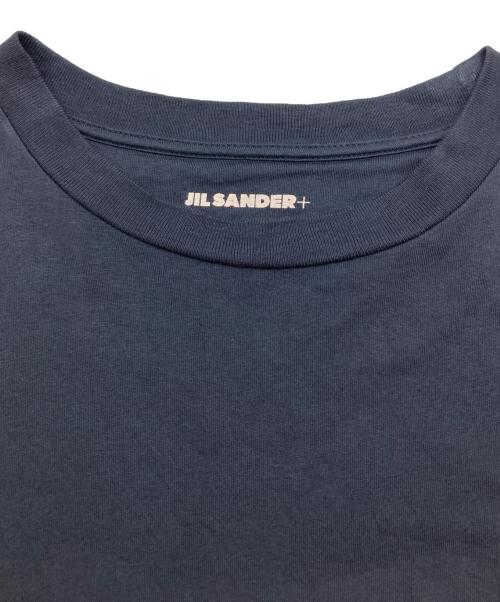 JIL SANDER（ジルサンダー）JIL SANDER (ジルサンダー) オーガニックコットンパックTシャツ ネイビー サイズ:XLの古着・服飾アイテム