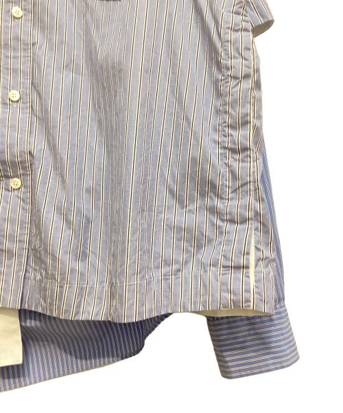 sacai（サカイ）sacai (サカイ) Cotton Poplin L/S Shirt (コットンポプリンロングスリーブシャツ) ブルー サイズ:4の古着・服飾アイテム
