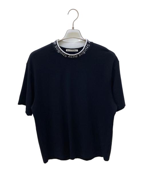 Acne studios（アクネ ストゥディオス）Acne studios (アクネ ストゥディオス) EXTORR LOGO T-SHIRT ブラック サイズ:Lの古着・服飾アイテム
