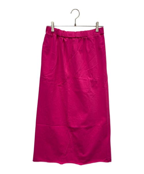 BEAMS BOY（ビームスボーイ）BEAMS BOY (ビームスボーイ) ソリッドジャージースカート ショッキングピンク サイズ:FREEの古着・服飾アイテム