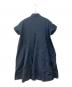 ASPESI (アスペジ) ショートスリーブシャツワンピース ネイビー サイズ:40：7000円