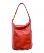 BOTTEGA VENETAボッテガベネタ）の古着「ノット ショルダーバッグ」｜レッド