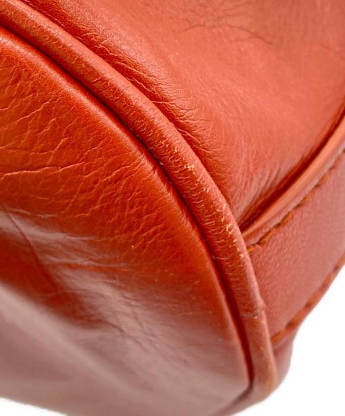 BOTTEGA VENETA（ボッテガベネタ）BOTTEGA VENETA (ボッテガベネタ) ノット ショルダーバッグ レッドの古着・服飾アイテム