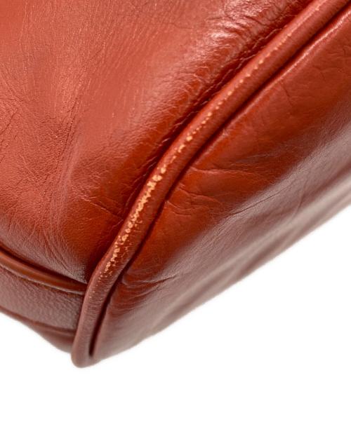 BOTTEGA VENETA（ボッテガベネタ）BOTTEGA VENETA (ボッテガベネタ) ノット ショルダーバッグ レッドの古着・服飾アイテム