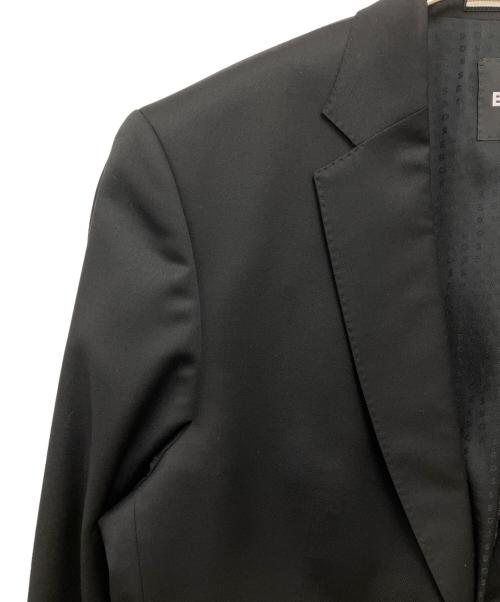 HUGO BOSS（ヒューゴ ボス）HUGO BOSS (ヒューゴ ボス) ストレッチシングル2Bジャケット ブラック サイズ:52の古着・服飾アイテム