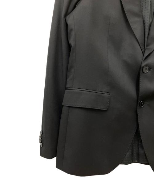 HUGO BOSS（ヒューゴ ボス）HUGO BOSS (ヒューゴ ボス) ストレッチシングル2Bジャケット ブラック サイズ:52の古着・服飾アイテム