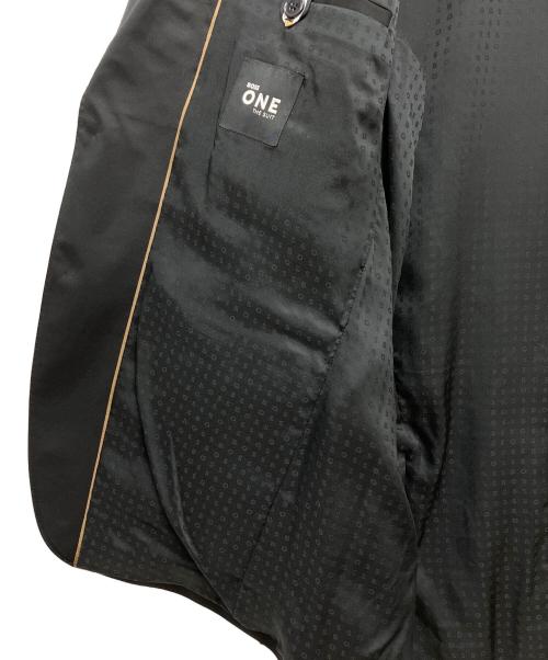 HUGO BOSS（ヒューゴ ボス）HUGO BOSS (ヒューゴ ボス) ストレッチシングル2Bジャケット ブラック サイズ:52の古着・服飾アイテム