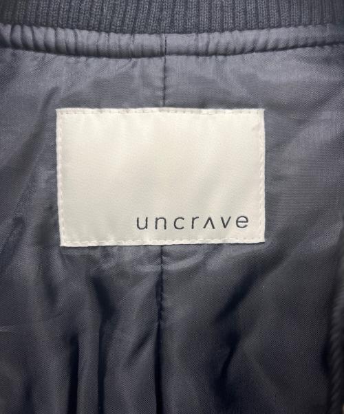 uncrave（アンクレイヴ）uncrave (アンクレイヴ) グロッシーパディング ブルゾン ブラック サイズ:2の古着・服飾アイテム