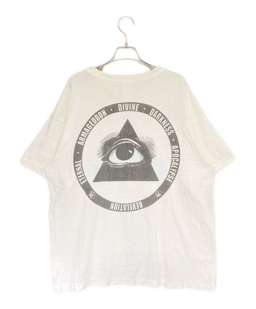 SAINT MICHAEL（セントマイケル）SAINT MICHAEL (セントマイケル) 河村康輔 (カワムラコウスケ) KK/SS TEE / COMPLICATED ホワイト サイズ:Lの古着・服飾アイテム