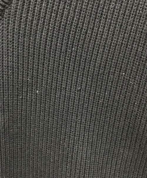 UNITED TOKYO（ユナイテッドトーキョー）UNITED TOKYO (ユナイテッドトーキョー) Vネックアシメニットベスト ブラックの古着・服飾アイテム