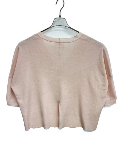 BEARDSLEY（ビアズリー）BEARDSLEY (ビアズリー) サラッとカーディガン ピンク サイズ:Freeの古着・服飾アイテム