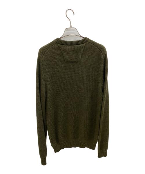 Zanone（ザノーネ）Zanone (ザノーネ) GIRO クルーネックニット オリーブ サイズ:SIZE 50の古着・服飾アイテム