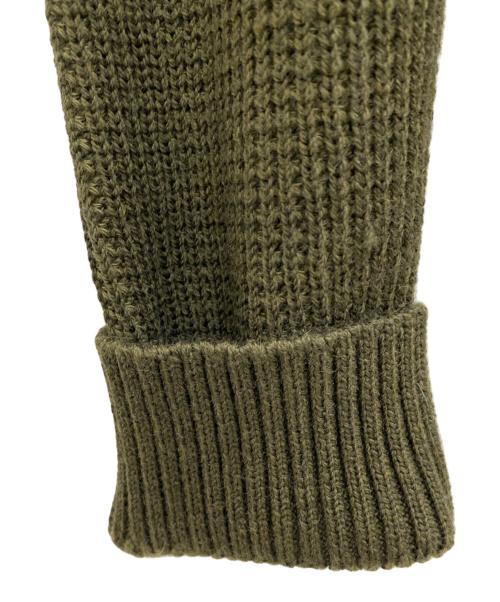 Zanone（ザノーネ）Zanone (ザノーネ) GIRO クルーネックニット オリーブ サイズ:SIZE 50の古着・服飾アイテム