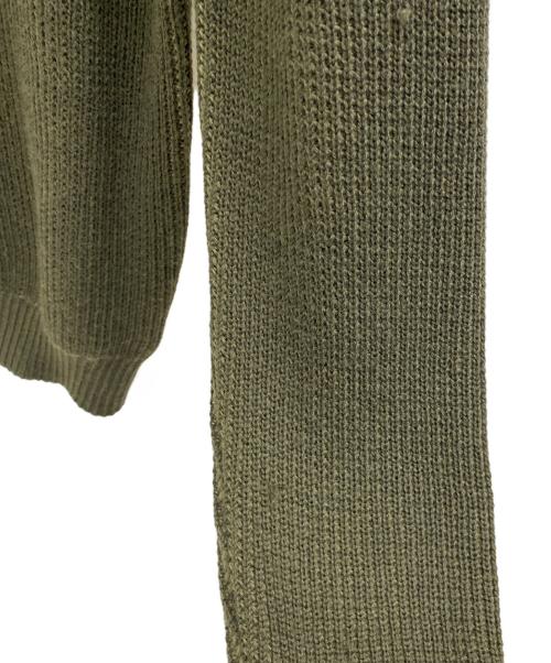 Zanone（ザノーネ）Zanone (ザノーネ) GIRO クルーネックニット オリーブ サイズ:SIZE 50の古着・服飾アイテム