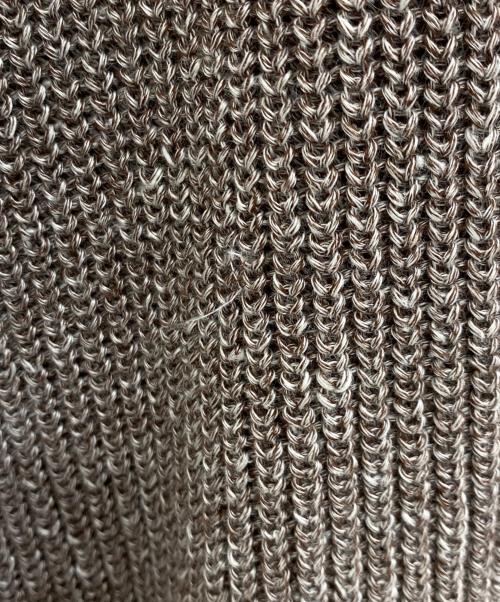 GRAN SASSO（グランサッソ）GRAN SASSO (グランサッソ) クリケットニット ブラウン×ネイビー サイズ:SIZE 48の古着・服飾アイテム