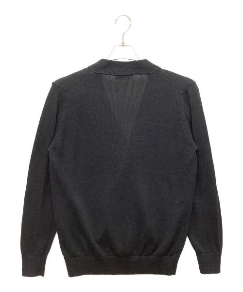 FILIPPO DE LAURENTIIS（フィリッポ・デ・ローレンティス）FILIPPO DE LAURENTIIS (フィリッポ・デ・ローレンティス) リネンカーディガン ブラック サイズ:50の古着・服飾アイテム