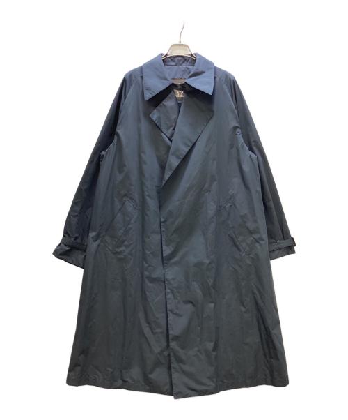 Paul Stuart（ポールスチュアート）Paul Stuart (ポールスチュアート) シルク 高密度タフタ ベルテッド クリフォードコート ネイビー サイズ:50の古着・服飾アイテム