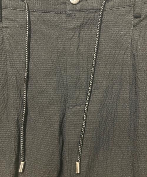 giab's ARCHIVIO（ジャブス アルキヴィオ）giab's ARCHIVIO (ジャブス アルキヴィオ) RING (リング) 別注MASACCIOイージーパンツ ブラック サイズ:48の古着・服飾アイテム