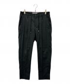 giab's ARCHIVIO×RINGジャブス アルキヴィオ×リング）の古着「別注MASACCIOイージーパンツ」｜チャコールグレー