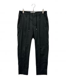 giab's ARCHIVIO×RING（ジャブス アルキヴィオ×リング）の古着「別注MASACCIOイージーパンツ」｜チャコールグレー