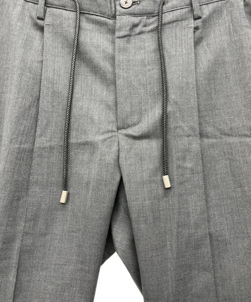 giab's ARCHIVIO（ジャブス アルキヴィオ）giab's ARCHIVIO (ジャブス アルキヴィオ) RING (リング) 別注MASACCIOイージーパンツ チャコールグレー サイズ:48の古着・服飾アイテム