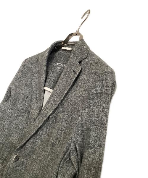 CIRCOLO 1901（チルコロ1901）CIRCOLO 1901 (チルコロ1901) ジャージジャケット グレー サイズ:50の古着・服飾アイテム