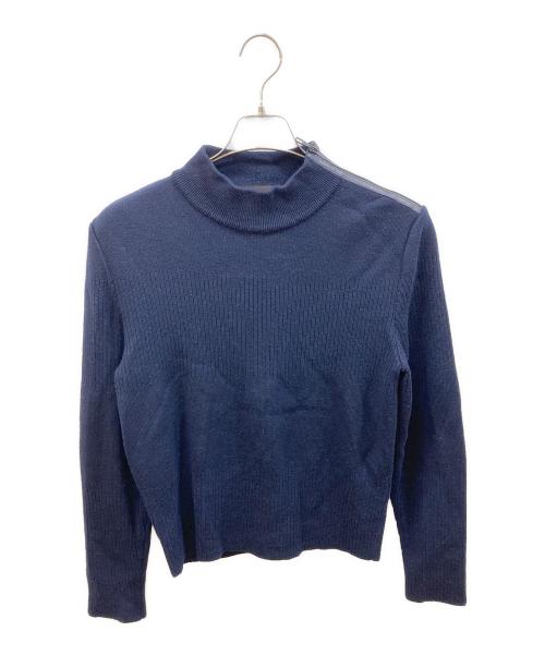 LOUIS VUITTON（ルイ ヴィトン）LOUIS VUITTON (ルイ ヴィトン) ショルダージップセーター ネイビー サイズ:XSの古着・服飾アイテム