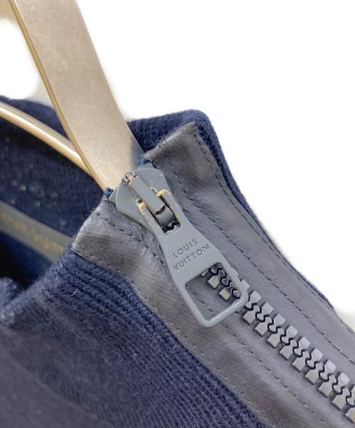 LOUIS VUITTON（ルイ ヴィトン）LOUIS VUITTON (ルイ ヴィトン) ショルダージップセーター ネイビー サイズ:XSの古着・服飾アイテム