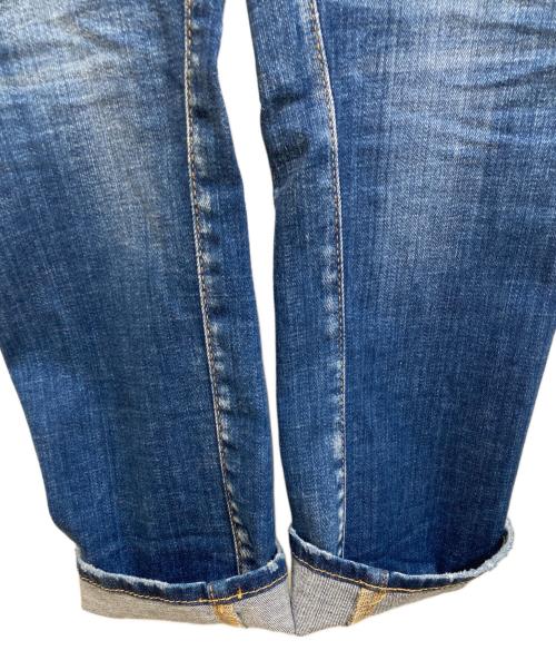 DSQUARED2（ディースクエアード）DSQUARED2 (ディースクエアード) ダメージスキニージーンズ ブルー サイズ:42の古着・服飾アイテム