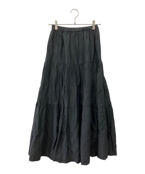 RIM.ARK（リムアーク）RIM.ARK (リムアーク) Tiered SK/ティアードスカート ブラック サイズ:36の古着・服飾アイテム