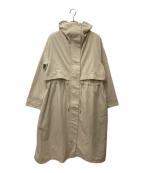FENNELフェンネル）の古着「フーデッドコート SF-112-2」｜ベージュ