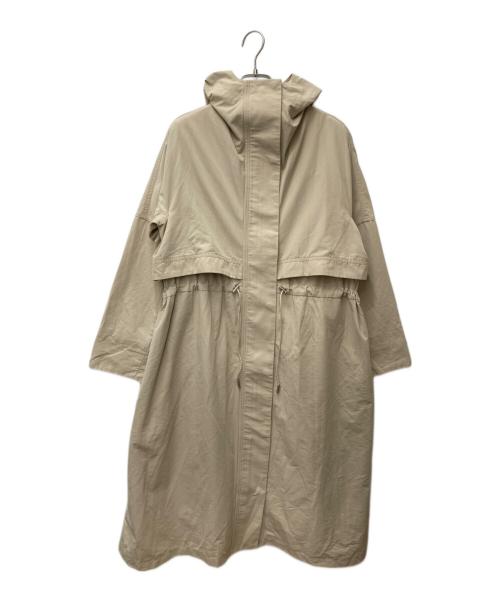 FENNEL（フェンネル）FENNEL (フェンネル) フーデッドコート SF-112-2 ベージュ サイズ:9の古着・服飾アイテム
