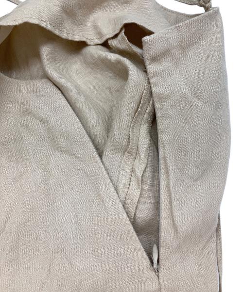 Spick and Span（スピック＆スパン）Spick and Span (スピックアンドスパン) リネンキャミワンピース ベージュ サイズ:38の古着・服飾アイテム