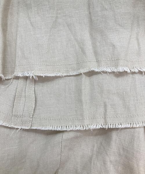 Spick and Span（スピック＆スパン）Spick and Span (スピックアンドスパン) リネンキャミワンピース ベージュ サイズ:38の古着・服飾アイテム