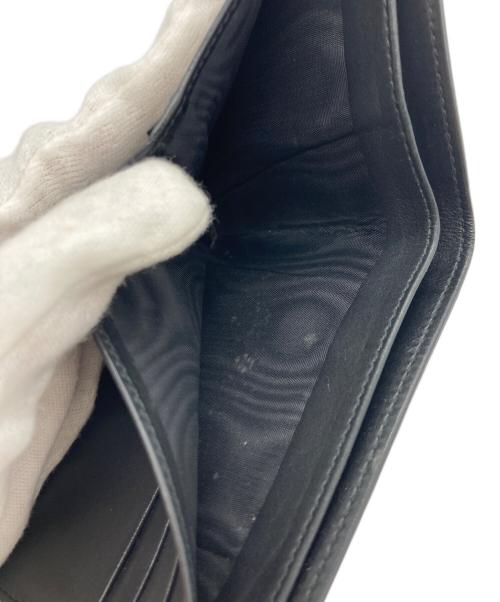 Saint Laurent Paris（サンローランパリ）Saint Laurent Paris (サンローランパリ) 2つ折り財布 ブラックの古着・服飾アイテム