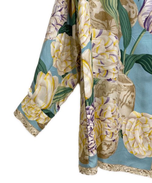GUCCI（グッチ）GUCCI (グッチ) Vintage silk shirt(ヴィンテージシルクシャツ) サイズ:38の古着・服飾アイテム