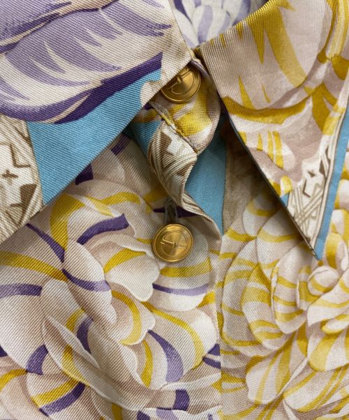 GUCCI（グッチ）GUCCI (グッチ) Vintage silk shirt(ヴィンテージシルクシャツ) サイズ:38の古着・服飾アイテム