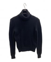 CELINE（セリーヌ）の古着「タートルネックニット」｜ブラック